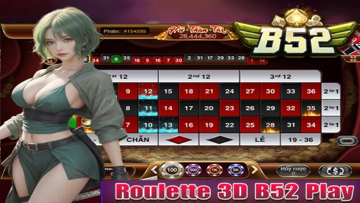 roulette 3d b52 play