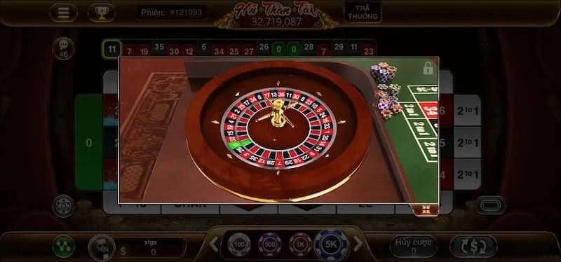 Các Chiến Thuật Roulette Hiệu Quả cho Roulette 3D Sunwin